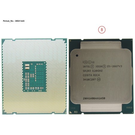 38041665 - CPU XEON E5-2667 V3 3.2GHZ 135W