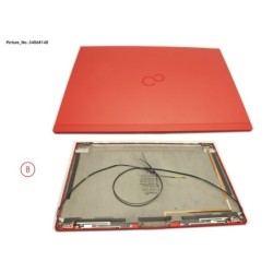 34068140 - LCD BACK COVER RED NON TOUCH WWAN W.CAM