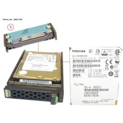 38041705 - HD SAS 6G 600GB 15K HOT PL 2.5  EP