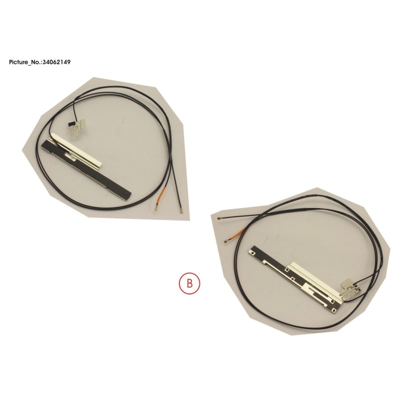 34062149 - ANTENNA. WWAN AUX INCL. WLAN L