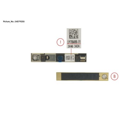 34079255 - CAMERA MODULE W.MIC