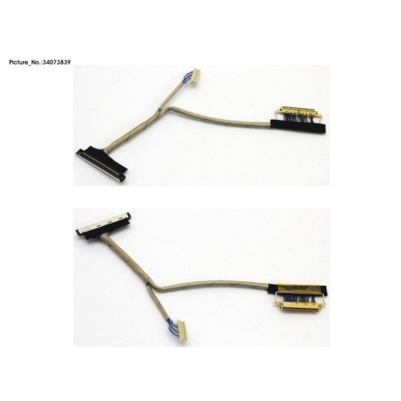 34073839 - CABLE. LCD (NON TOUCH. FOR CAM MOD.)
