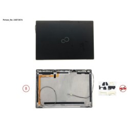 34073876 - LCD BACK COVER BLACK NON TOUCH W.CAM