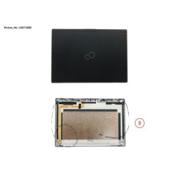 34073880 - LCD BACK COVER BLACK TOUCH W.CAM