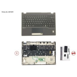 34073891 - UPPER ASSY INCL. KEYB US W.FP(TBT)