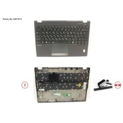 34073912 - UPPER ASSY INCL. KEYB RUS.US W.FP(TBT)