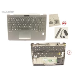 34074009 - UPPER ASSY INCL. KEYB NORDIC W.FP(ALT)