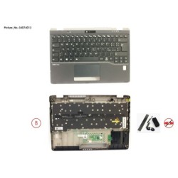 34074013 - UPPER ASSY INCL. KEYB ITALIAN W.FP(TBT)
