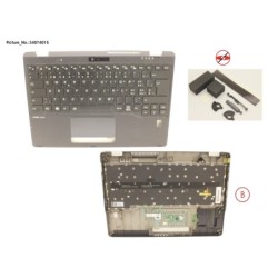 34074015 - UPPER ASSY INCL. KEYB SWISS W.FP(ALT)
