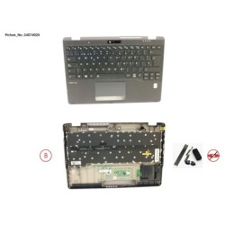 34074025 - UPPER ASSY INCL. KEYB SPAIN W.FP(TBT)