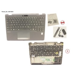 34074054 - UPPER ASSY INCL. KEYB DENMARK W.FP(TBT)