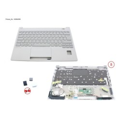 34084006 - UPPER ASSY INCL. KB UK WHITE W. PV
