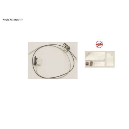 34077147 - ANTENNA. WLAN L.R (FOR LTE)