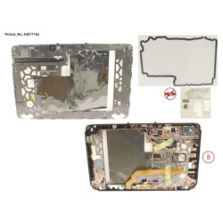 34077156 - LCD MIDDLE COVER W. FP (WWAN)