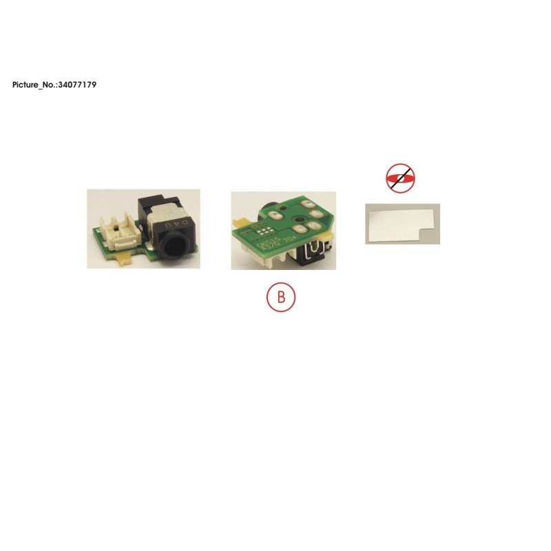 34077179 - SUB BOARD. DC.IN CONNECTOR