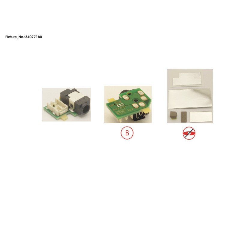 34077180 - SUB BOARD. DC.IN CONNECTOR (LTE)