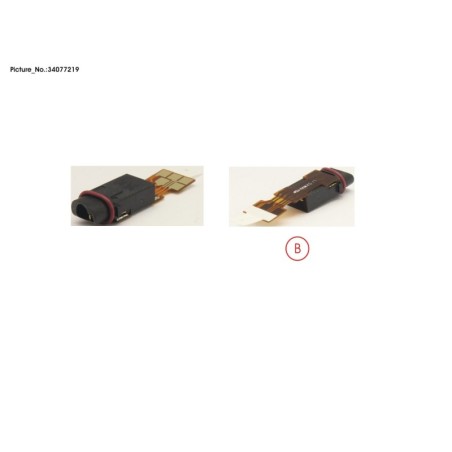34077219 - SUB BOARD. AUDIO IN.OUT