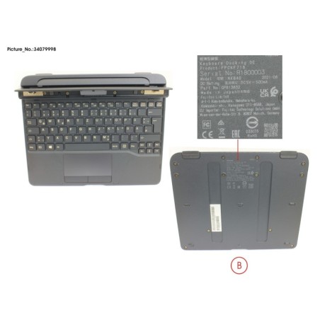 34079998 - KEYBOARD DOCKING GERMANY W. UKCA