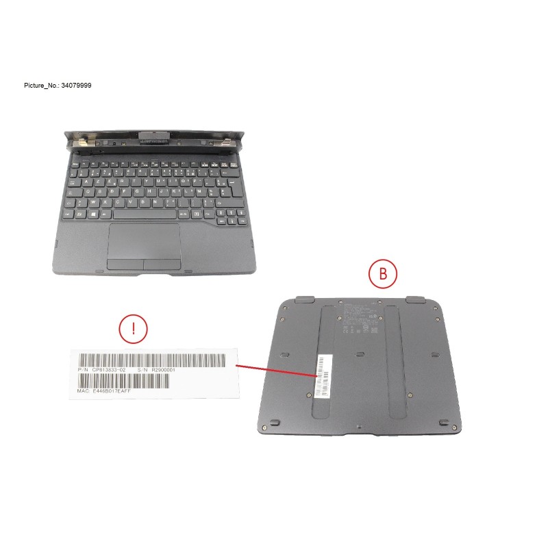 34079999 - KEYBOARD DOCKING FRANCE W. UKCA