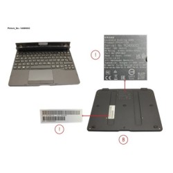 34080003 - KEYBOARD DOCKING NORDIC W. UKCA