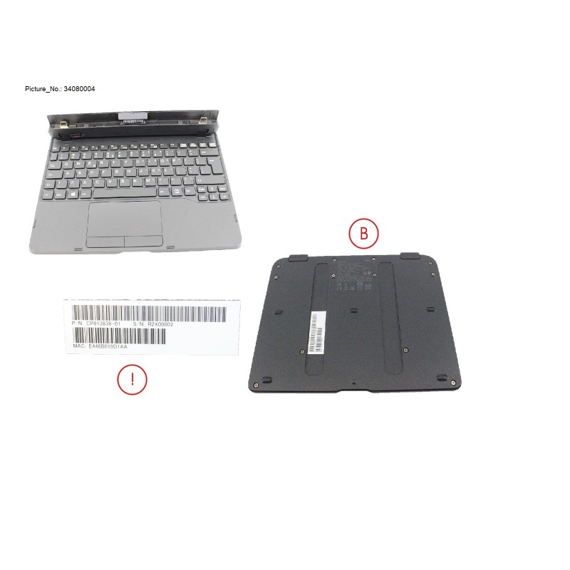 34080004 - KEYBOARD DOCKING US W. UKCA