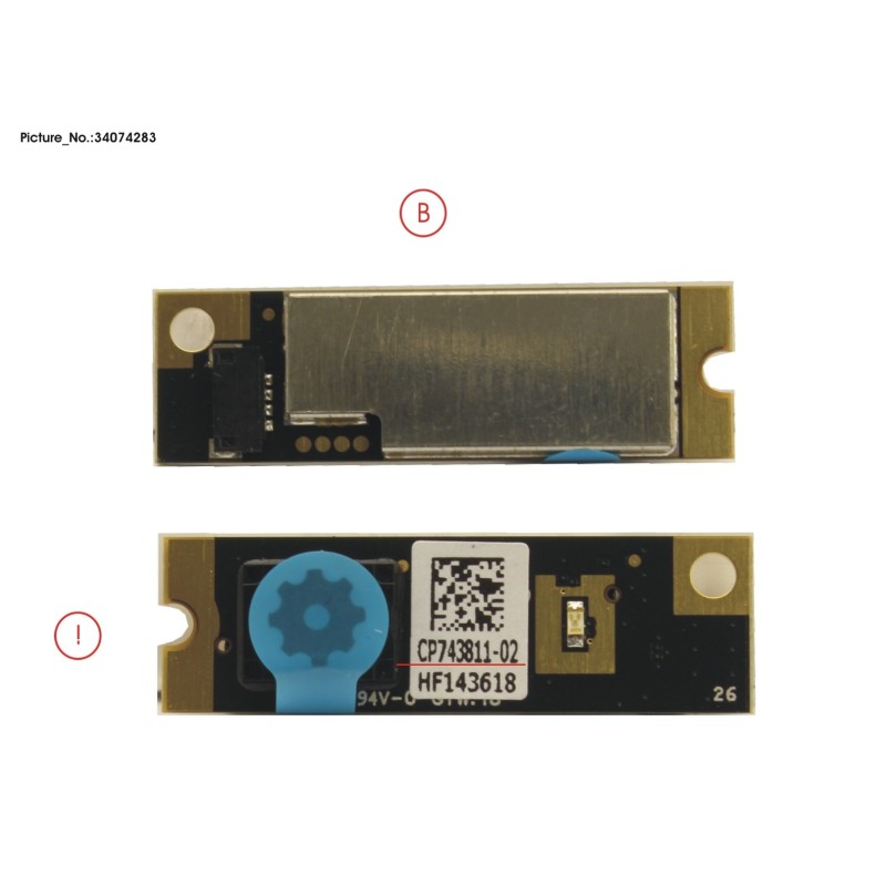 34074283 - CAMERA MODULE (FRONT)