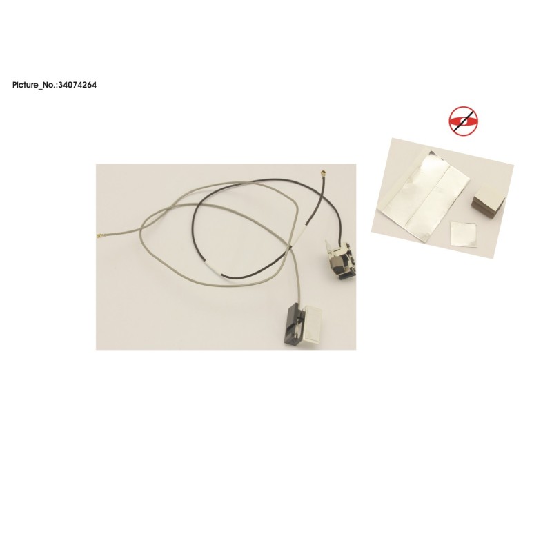 34074264 - ANTENNA. WLAN L.R