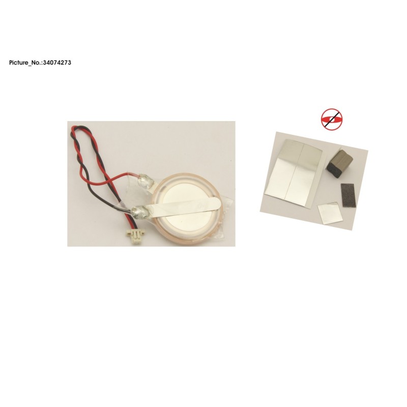34074273 - -BT-RTC BATTERY W.CABLE (WWAN)