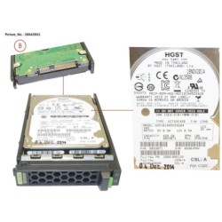 38042853 - HD SAS 12G 450GB 10K 512E HOT PL 2.5  EP