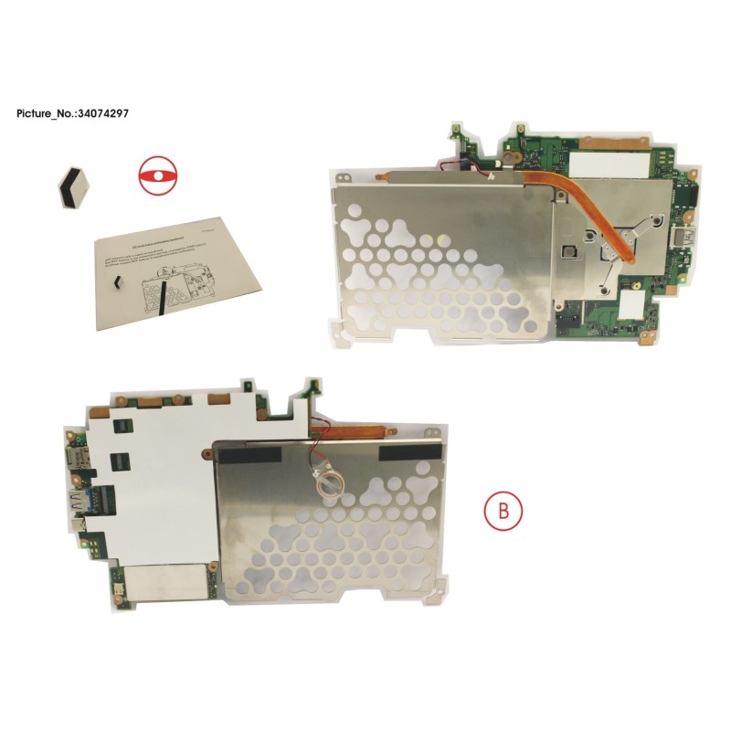 34074297 - MAINBOARD ASSY CEL N4100 . 8GB