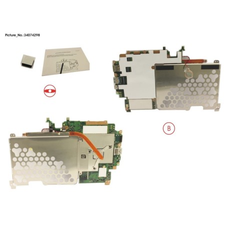 34074298 - MAINBOARD ASSY CEL N4000 . 4GB