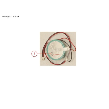 34076738 - -BT-RTC BATTERY W. CABLE