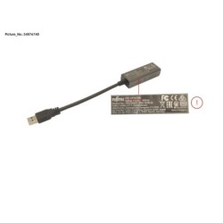 34076740 - CABLE. LAN ADAPTER (USB TO LAN)
