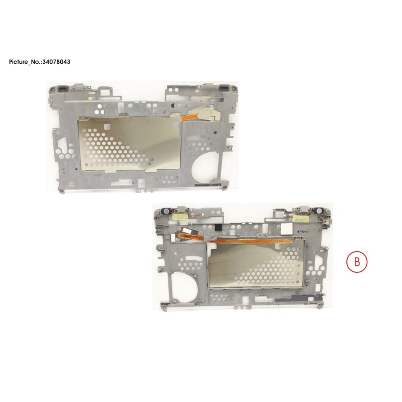 34078043 - INNER SUPPORT PLATE W.SPEAKER