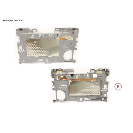 34078043 - INNER SUPPORT PLATE W.SPEAKER