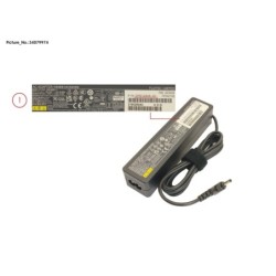 34079974 - AC-ADAPTER 19V 65W (2PIN.STICK TYPE)UKCA