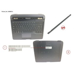 34080016 - KEYBOARD DOCKING FRANCE W. BL. UKCA