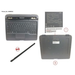 34080022 - KEYBOARD DOCKING US W. BL. UKCA