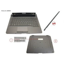 34080026 - KEYBOARD DOCKING SWEDEN.FIN W.BL. UKCA