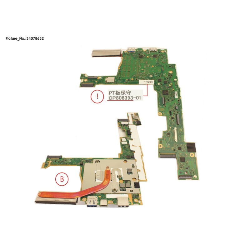 34078632 - MAINBOARD ASSY I5-1135G7.8GB