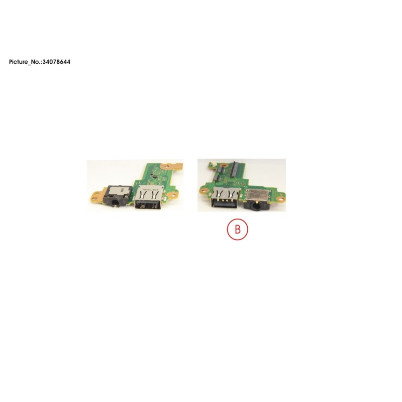 34078644 - SUBBOARD. AUDIO.USB QN