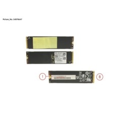 34078647 - SSD PCIE M.2 PM991 512GB(SED) W. RUBBER