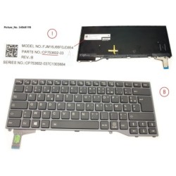 34068198 - KEYBOARD FRANCE W. BL