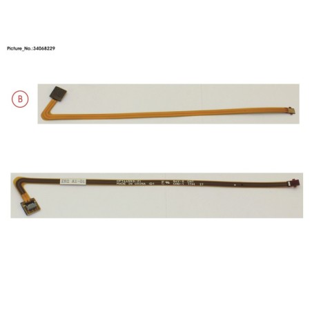 34068229 - FPC. KEYBOARD INCL. CONNECTOR