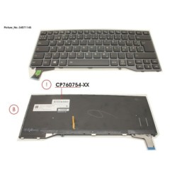 34071145 - KEYBOARD NORDIC W.BL