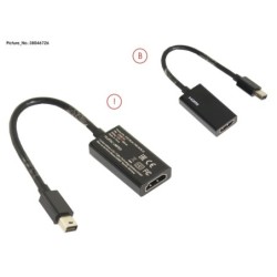 38046726 - CABLE. HDMI ADAPTER (MINI DP TO HDMI)
