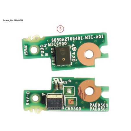 38046739 - SUB BOARD. MIC R