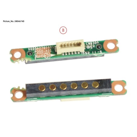 38046740 - SUB BOARD. KB CONNECTOR
