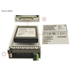 38049533 - DX S4 MLC SSD SAS 2.5  1.92TB 12G