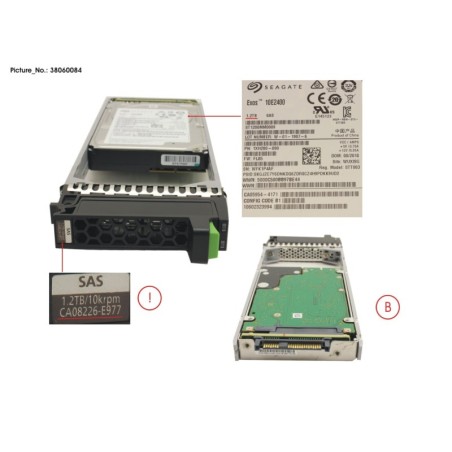 38060084 - DX S3.S4 HD DRIVE 2.5   1.2TB 10K